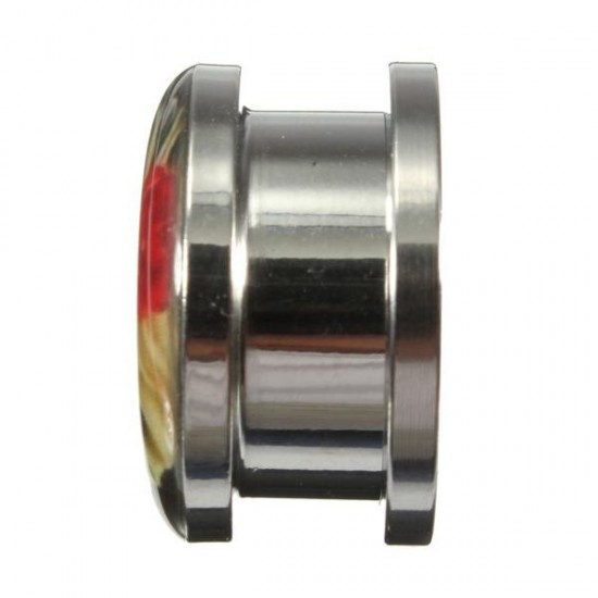 1pc Stainless Steel Pretty Girl Flared Ear Plugs Expander Tunnel Piercing 1pc Stainless Steel Pretty Girl Flared Ear Plugs Expander Tunnel Piercing