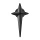 1pc Titanium Steel Rock Cross Star Earrings Trendy Ear Stud for Men 1pc Titanium Steel Rock Cross Star Earrings Trendy Ear Stud for Men
