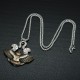 316L Stainless Steel Eagle Pendant Chain Never Fade Punk Necklace for Men 316L Stainless Steel Eagle Pendant Chain Never Fade Punk Necklace for Men