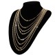 Unisex Men's Stainless Steel Cuban Hip Hop Link Chain Choker Necklace Jewelry
