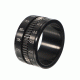 12mm Titanium Steel Black 316L Stainless Steel Finger Ring Spinner Camera Lens Focus Ring Men Ring