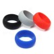 Size 8 Mens Rubber Silicone Soft Band Ring