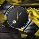 BIDEN 0049 Ultra Thin Fashionable Men Wrist Watch Creative Quartz Watches