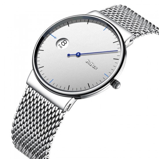 BIDEN 0049 Ultra Thin Fashionable Men Wrist Watch Creative Quartz Watches