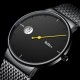 BIDEN 0049 Ultra Thin Fashionable Men Wrist Watch Creative Quartz Watches