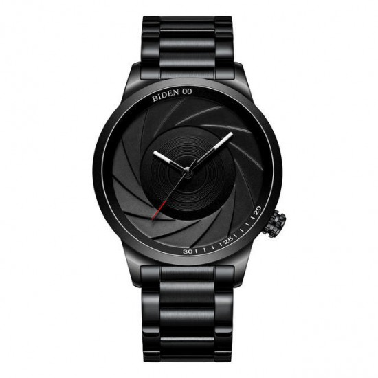 BIDEN BD0109 Photographer Series Creative Wrist Watch Unique Design Analog Quartz Watch