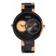 BOBO BIRD W-R10 Two Time Zones Creative Watch Wooden Women Men Quartz Watches