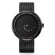 SINOBI 9768 Ultrathin Space-time Creative Watches Fashionable Stainless Steel Strap Quartz Watch