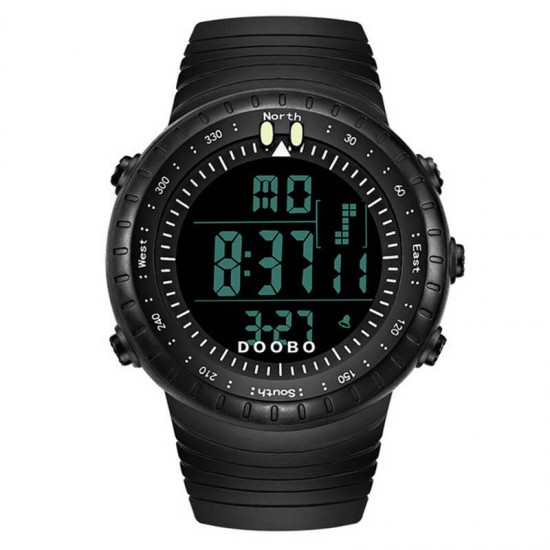 DOOBO D001 Digital Watch Fashion Chronograph 50m Waterproof Luminous Display Outdoor Sport Watch