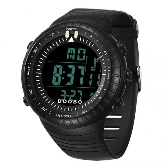 DOOBO D001 Digital Watch Fashion Chronograph 50m Waterproof Luminous Display Outdoor Sport Watch