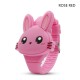 Deffrun Flip Cover Cartoon Student Kid Watch LED Display Cute Style Rubber Digital Watch Deffrun Flip Cover Cartoon Student Kid Watch LED Display Cute Style Rubber Digital Watch