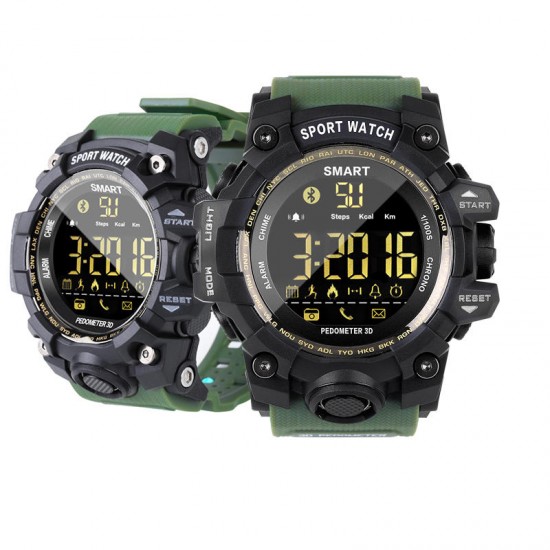 EX16S Smart Bracelet Professional Stopwatch Call Message Remind Luminous Display Digital Watch EX16S Smart Bracelet Professional Stopwatch Call Message Remind Luminous Display Digital Watch