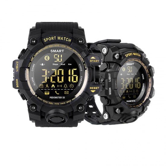 EX16S Smart Bracelet Professional Stopwatch Call Message Remind Luminous Display Digital Watch EX16S Smart Bracelet Professional Stopwatch Call Message Remind Luminous Display Digital Watch