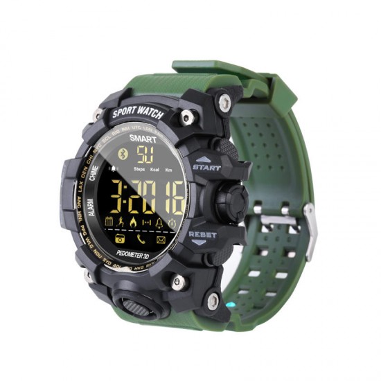 EX16S Smart Bracelet Professional Stopwatch Call Message Remind Luminous Display Digital Watch