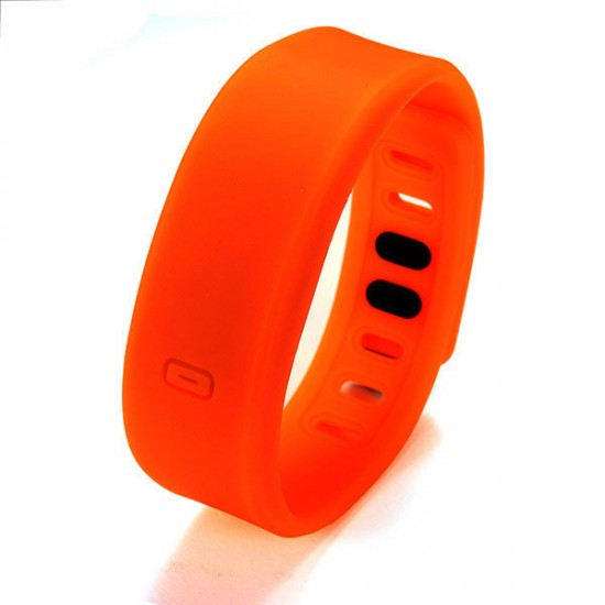 LED Digital Jelly Colors Silicone Band Men Women Wrist Watch