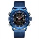 NAVIFORCE 9153 Waterproof Dual Display Watch Calendar Full Steel Business Men Digital Watch NAVIFORCE 9153 Waterproof Dual Display Watch Calendar Full Steel Business Men Digital Watch