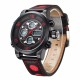 AMST AM3020 Waterproof Date Week Chime Alarm LED Men Student Military Outdoor Hiking Watch