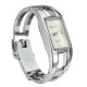 Fashion Women Lady Alloy Band Bracelet Bangle Rectangle Dial Quartz Wrist Watch