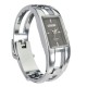 Fashion Women Lady Alloy Band Bracelet Bangle Rectangle Dial Quartz Wrist Watch