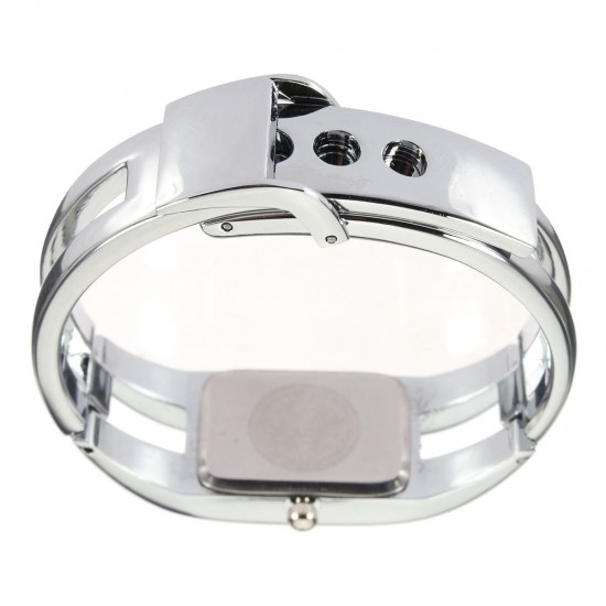 Fashion Women Lady Alloy Band Bracelet Bangle Rectangle Dial Quartz Wrist Watch Fashion Women Lady Alloy Band Bracelet Bangle Rectangle Dial Quartz Wrist Watch