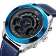 KAT-WACH KT713 Dual Display Digital Watch Fashion Men Chronograph Luminous Sport Watch