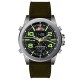 KAT-WACH KT715 Dual Display Digital Watch Large Numbers Leather Chronograph Men Outdoor Sport Watch