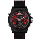 KAT-WACH KT715 Dual Display Digital Watch Large Numbers Leather Chronograph Men Outdoor Sport Watch