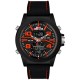 KAT-WACH KT715 Dual Display Digital Watch Large Numbers Leather Chronograph Men Outdoor Sport Watch