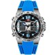 KAT-WACH KT717 Dual Display Digital Watch Cozy Silicone Strap Luminous Chronograph Men Sport Watch