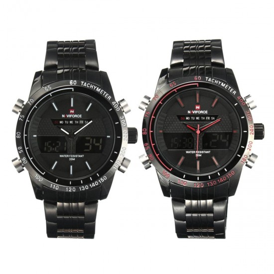 NAVIFORCE 9024 Men's Waterproof Date Analog Display Sport Quartz Wrist Business Watch NAVIFORCE 9024 Men's Waterproof Date Analog Display Sport Quartz Wrist Business Watch