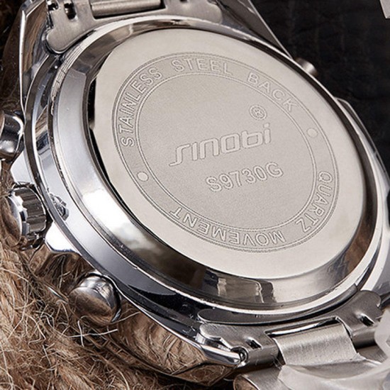 SINOBI 9730 Dual Display Digital Watch Fashion Leather Strap Men Luminous Display Sport Watch SINOBI 9730 Dual Display Digital Watch Fashion Leather Strap Men Luminous Display Sport Watch