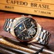 BIDEN BD8509 Moon Phase Automatic Mechanical Watch Multifunction Waterproof Men Watch