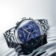 CARNIVAL C8799 Luminous Display Moon Phase Automatic Mechanical Watch Full Steel Waterproof Men Watch