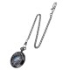 DEFFRUN Elegant Blue Needle Full Steel Mechanical Pocket Watch DEFFRUN Elegant Blue Needle Full Steel Mechanical Pocket Watch