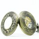 DEFFRUN Fashion Zodiac Roman Numerals Machanical Pocket Watch Creative Pendant Necklace DEFFRUN Fashion Zodiac Roman Numerals Machanical Pocket Watch Creative Pendant Necklace
