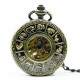 DEFFRUN Fashion Zodiac Roman Numerals Machanical Pocket Watch Creative Pendant Necklace DEFFRUN Fashion Zodiac Roman Numerals Machanical Pocket Watch Creative Pendant Necklace