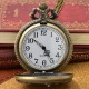 DEFFRUN Hollow Flower Pattern Simple Dial Chain Quartz Pocket Watch DEFFRUN Hollow Flower Pattern Simple Dial Chain Quartz Pocket Watch