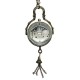 DEFFRUN Vintage Big Bells Roman Number Chain Retro Pocket Watch DEFFRUN Vintage Big Bells Roman Number Chain Retro Pocket Watch