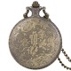 Deffrun 3D Wolves Sculpture Pocket Watch Slim Dial Case Unique Style Gift Quartz Watches Deffrun 3D Wolves Sculpture Pocket Watch Slim Dial Case Unique Style Gift Quartz Watches