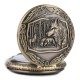 Deffrun 3D Wolves Sculpture Pocket Watch Slim Dial Case Unique Style Gift Quartz Watches Deffrun 3D Wolves Sculpture Pocket Watch Slim Dial Case Unique Style Gift Quartz Watches
