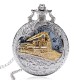 Deffrun Vintage Style Silver Case Unisex Watch 3D Design Cover Pocket Watches Deffrun Vintage Style Silver Case Unisex Watch 3D Design Cover Pocket Watches