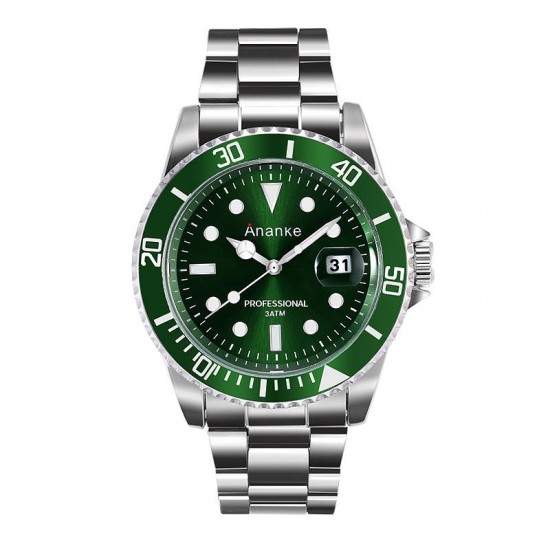 Ananke AN17 Business Style Full Steel Men Wrist Watch Waterproof Quartz Watches
