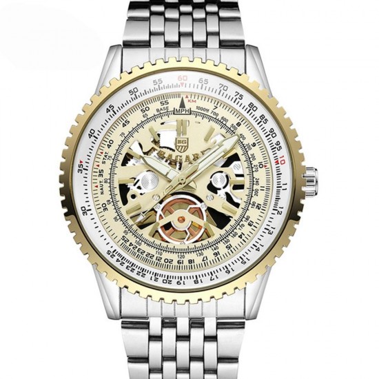 BAGARI 1680 Full Steel Men Wrist Watch Business Style Unique Design Quartz Watch BAGARI 1680 Full Steel Men Wrist Watch Business Style Unique Design Quartz Watch