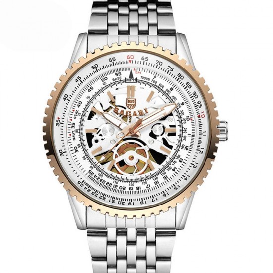BAGARI 1680 Full Steel Men Wrist Watch Business Style Unique Design Quartz Watch BAGARI 1680 Full Steel Men Wrist Watch Business Style Unique Design Quartz Watch