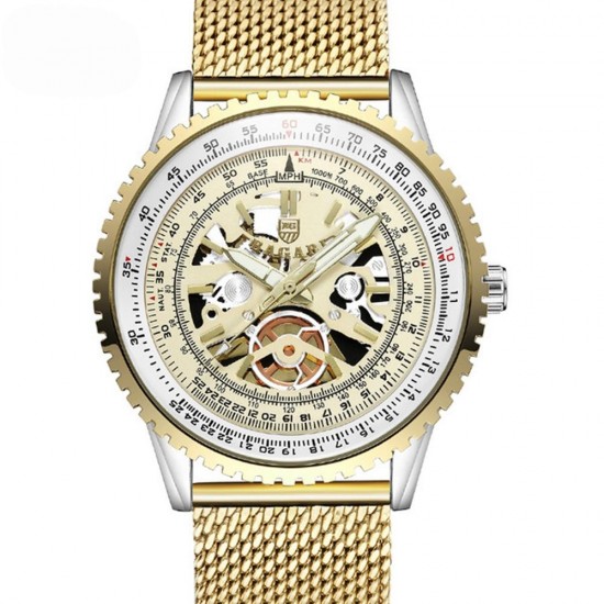 BAGARI 1680 Milan Steel Strap Quartz Watches Business Style Men Wrist Watch BAGARI 1680 Milan Steel Strap Quartz Watches Business Style Men Wrist Watch
