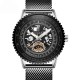 BAGARI 1680 Milan Steel Strap Quartz Watches Business Style Men Wrist Watch BAGARI 1680 Milan Steel Strap Quartz Watches Business Style Men Wrist Watch