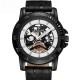 BAGARI 1688 Waterproof Leather Strap Quartz Watch Mechanical Appearance Sport Watch BAGARI 1688 Waterproof Leather Strap Quartz Watch Mechanical Appearance Sport Watch
