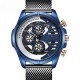 BAGARI 1802 Decorative Little Dials Quartz Watch Business Style Men Wrist Watch BAGARI 1802 Decorative Little Dials Quartz Watch Business Style Men Wrist Watch