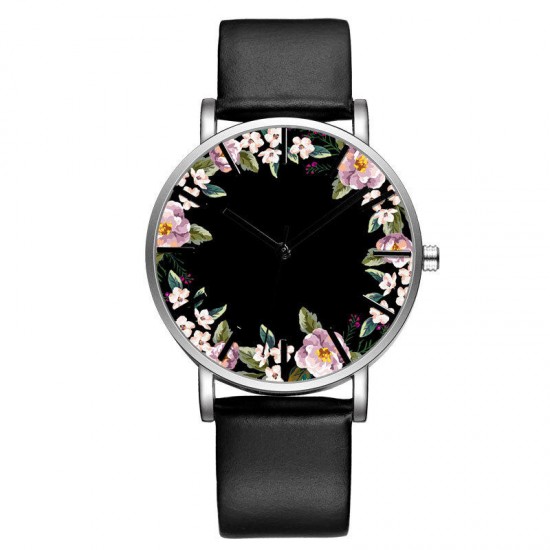 BAOSAILI B-9014 Unisex Wrist Watch Flower Picture Dial Display Quartz Watch BAOSAILI B-9014 Unisex Wrist Watch Flower Picture Dial Display Quartz Watch