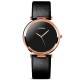 SINOBI 9393 Ultra Thin Unisex Wrist Watch Genuine Leather Strap Casual Style Quartz Watch